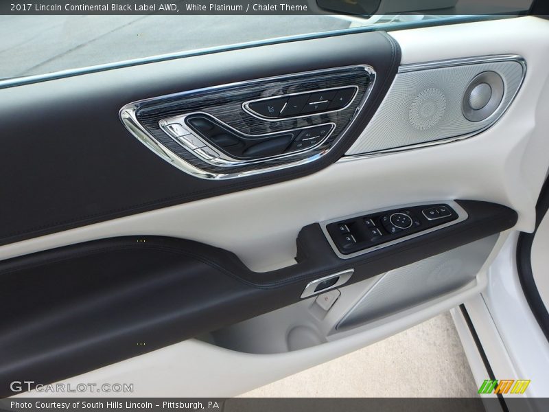 Door Panel of 2017 Continental Black Label AWD