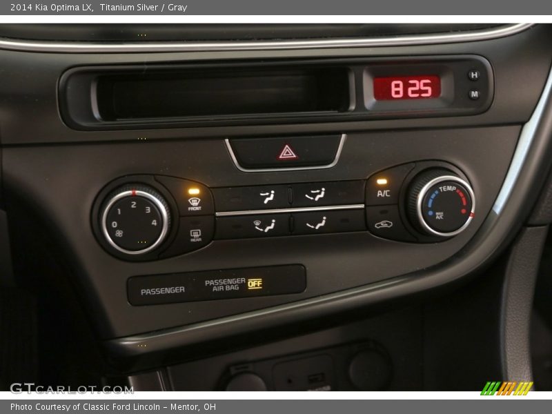 Titanium Silver / Gray 2014 Kia Optima LX