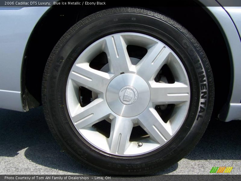 Blue Ice Metallic / Ebony Black 2006 Cadillac DTS Luxury