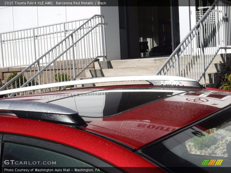 Barcelona Red Metallic / Black 2015 Toyota RAV4 XLE AWD