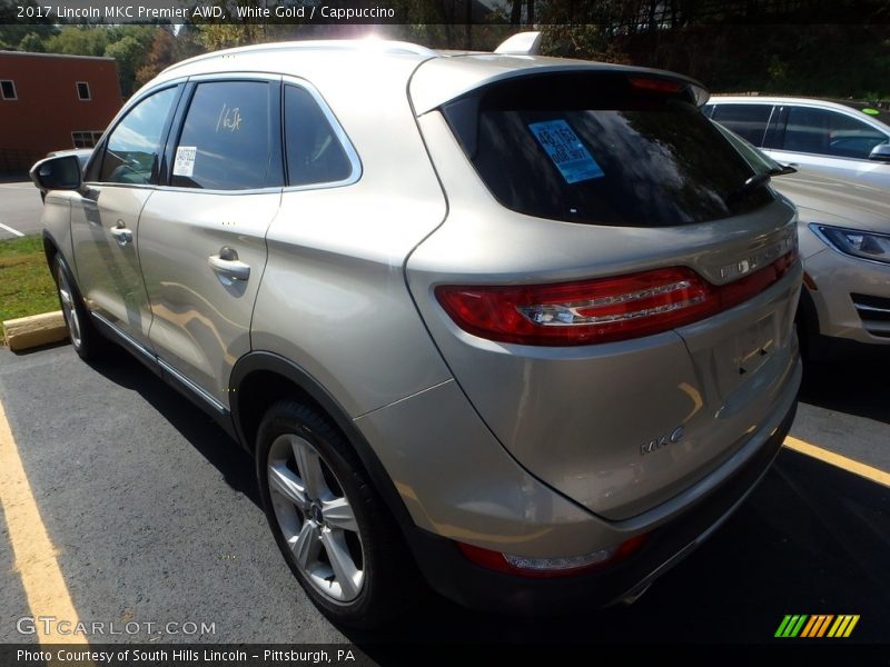 White Gold / Cappuccino 2017 Lincoln MKC Premier AWD