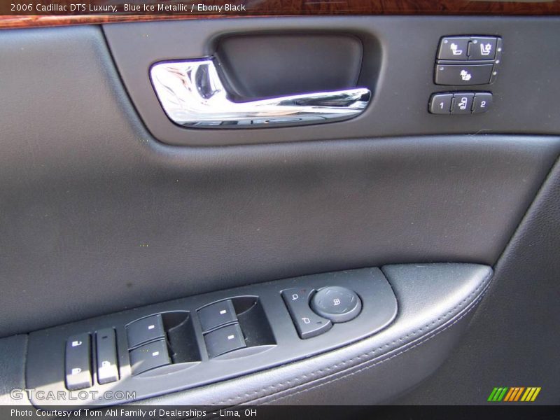 Blue Ice Metallic / Ebony Black 2006 Cadillac DTS Luxury