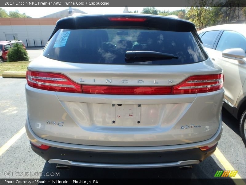 White Gold / Cappuccino 2017 Lincoln MKC Premier AWD