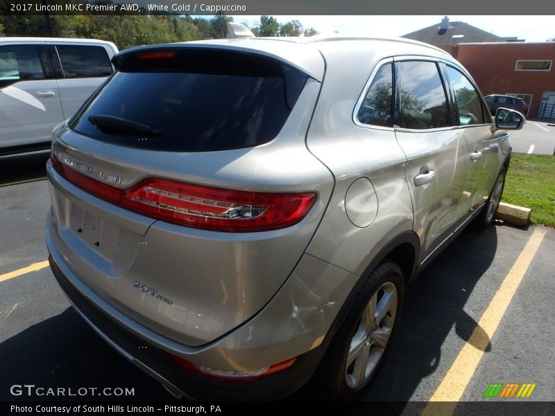 White Gold / Cappuccino 2017 Lincoln MKC Premier AWD