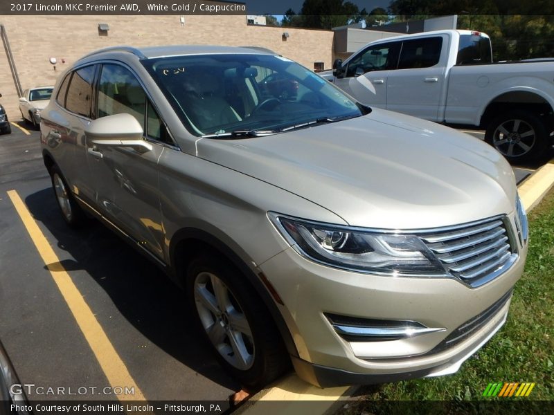 White Gold / Cappuccino 2017 Lincoln MKC Premier AWD