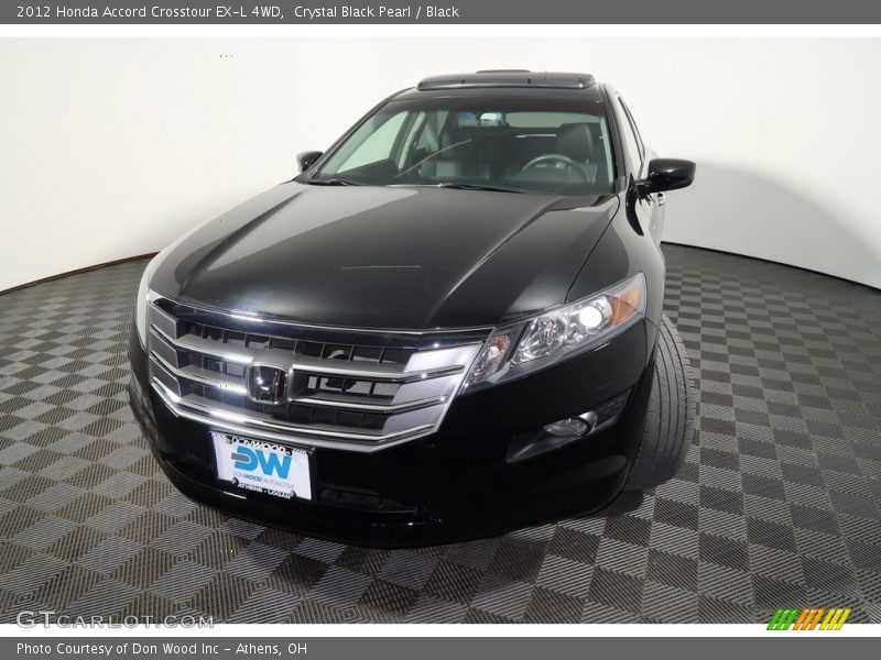 Crystal Black Pearl / Black 2012 Honda Accord Crosstour EX-L 4WD