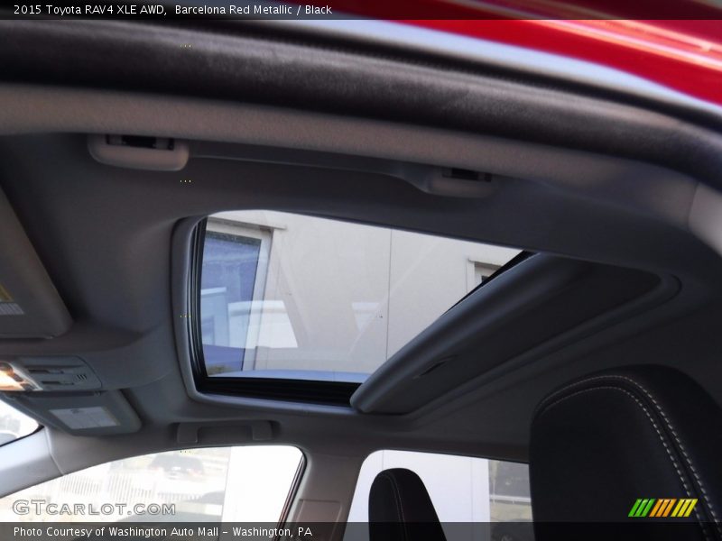 Barcelona Red Metallic / Black 2015 Toyota RAV4 XLE AWD