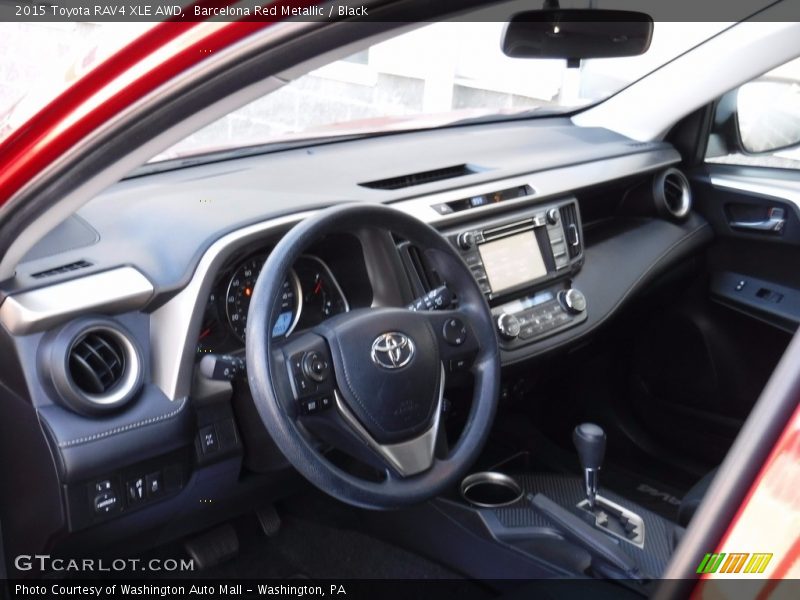 Barcelona Red Metallic / Black 2015 Toyota RAV4 XLE AWD