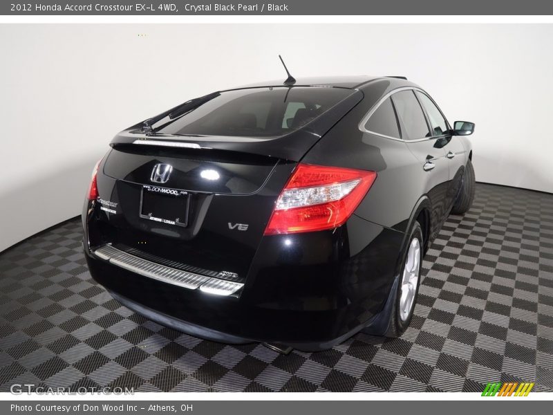 Crystal Black Pearl / Black 2012 Honda Accord Crosstour EX-L 4WD