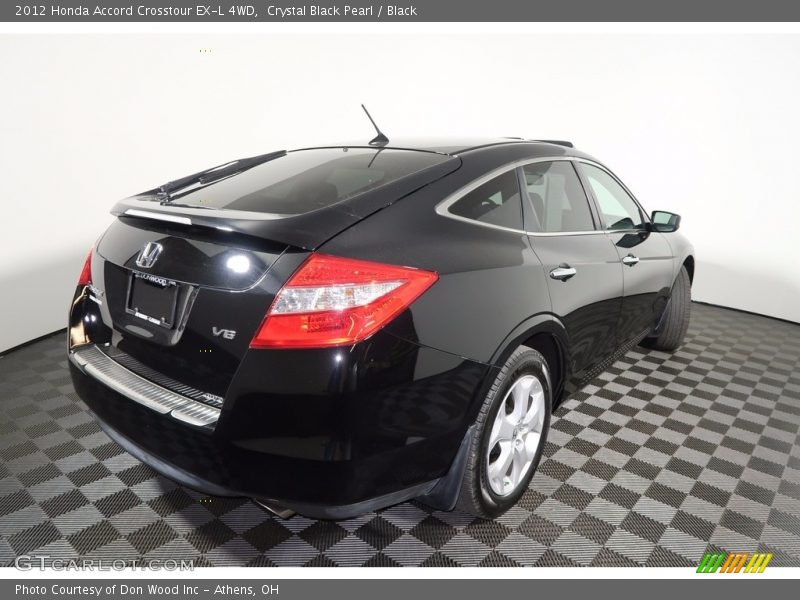 Crystal Black Pearl / Black 2012 Honda Accord Crosstour EX-L 4WD