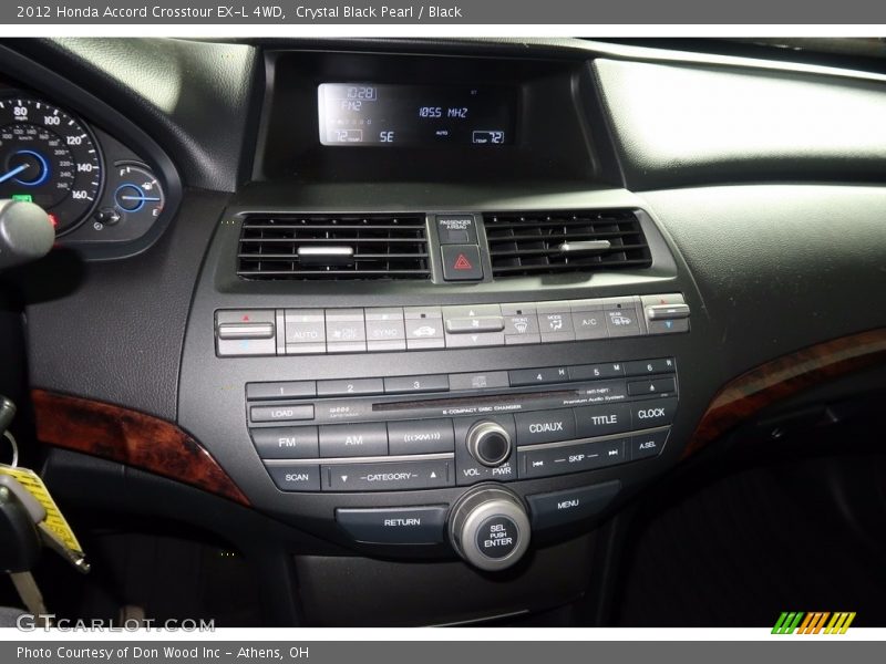 Crystal Black Pearl / Black 2012 Honda Accord Crosstour EX-L 4WD