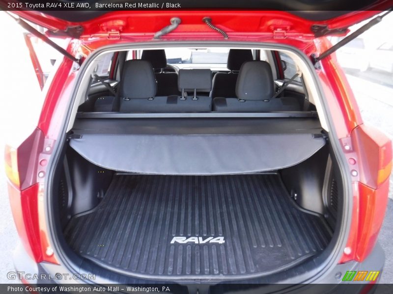 Barcelona Red Metallic / Black 2015 Toyota RAV4 XLE AWD