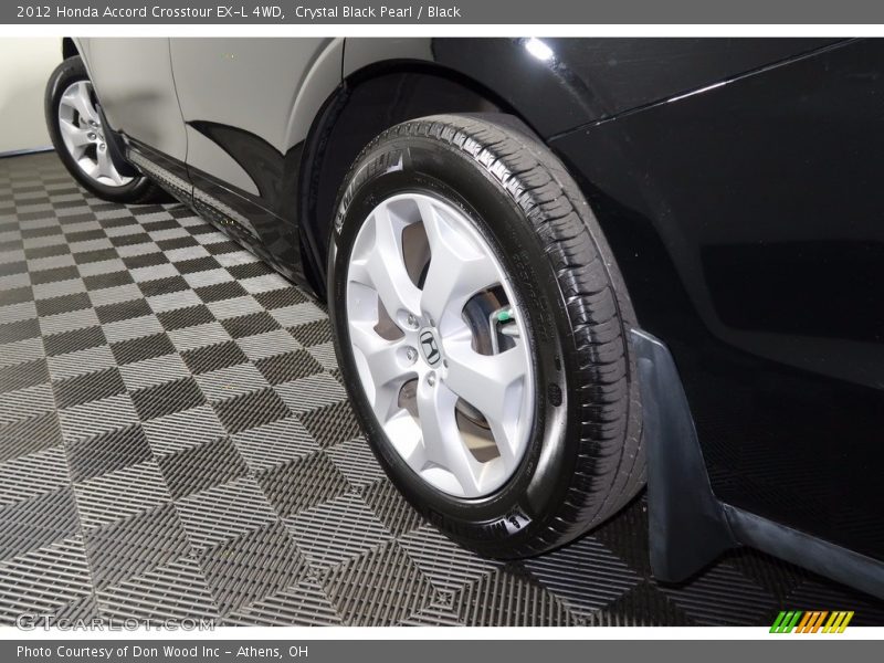 Crystal Black Pearl / Black 2012 Honda Accord Crosstour EX-L 4WD