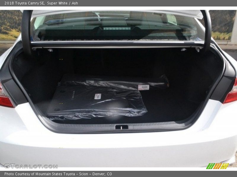 Super White / Ash 2018 Toyota Camry SE