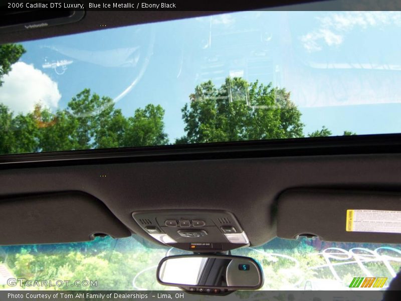 Blue Ice Metallic / Ebony Black 2006 Cadillac DTS Luxury