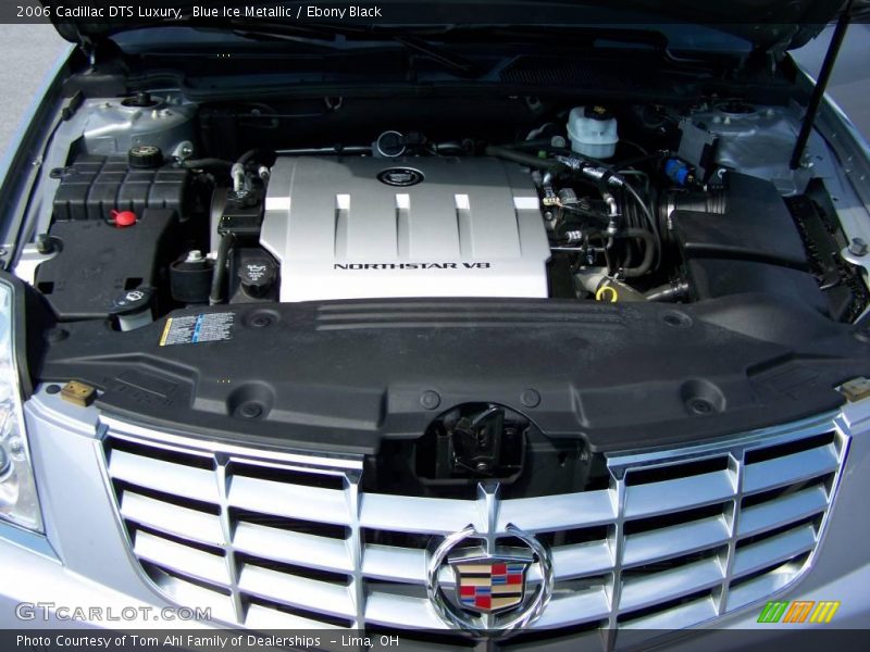 Blue Ice Metallic / Ebony Black 2006 Cadillac DTS Luxury