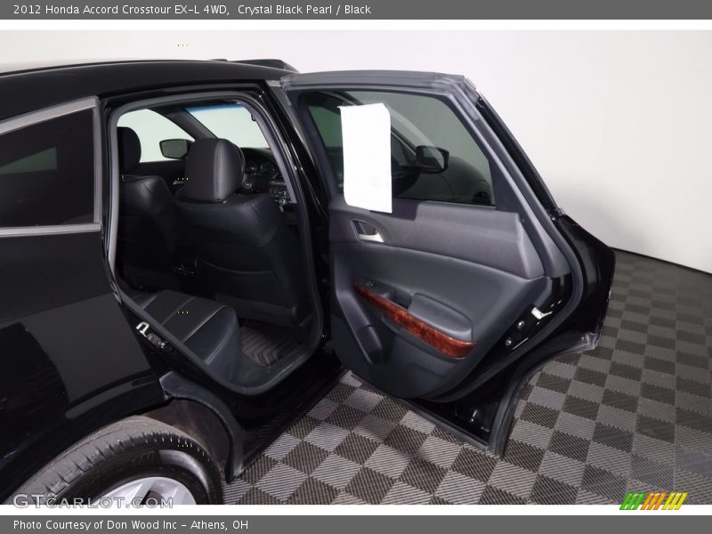 Crystal Black Pearl / Black 2012 Honda Accord Crosstour EX-L 4WD
