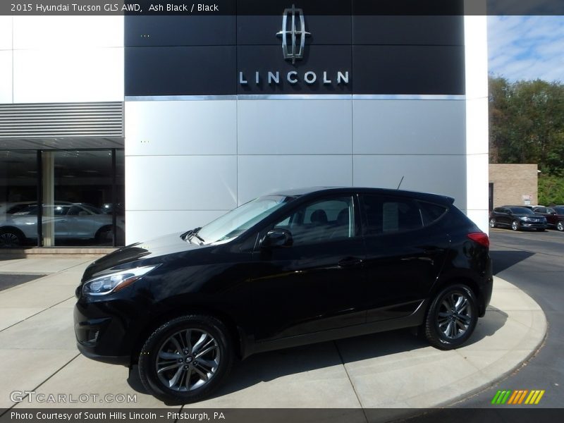 Ash Black / Black 2015 Hyundai Tucson GLS AWD