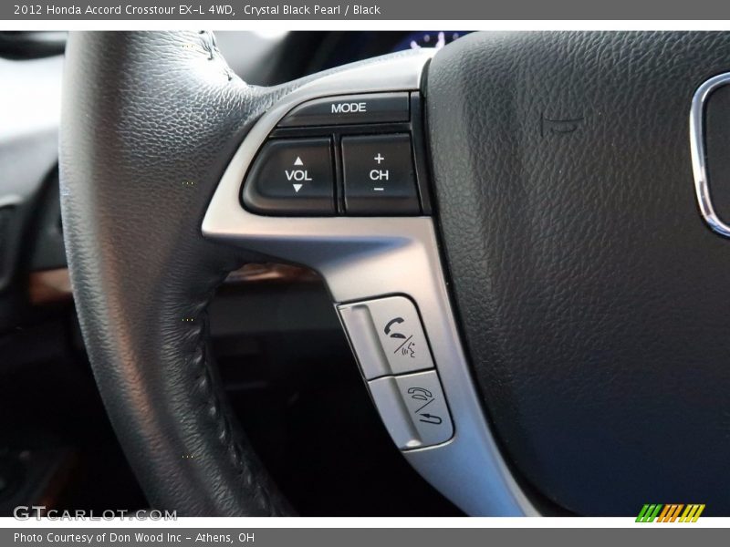 Crystal Black Pearl / Black 2012 Honda Accord Crosstour EX-L 4WD