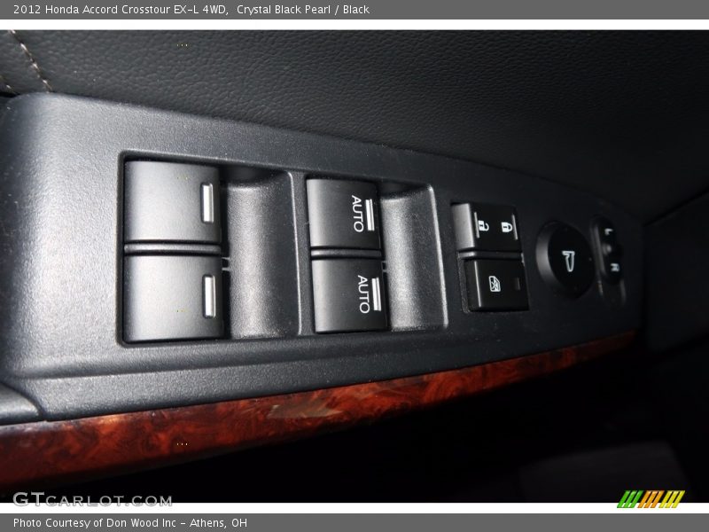 Crystal Black Pearl / Black 2012 Honda Accord Crosstour EX-L 4WD
