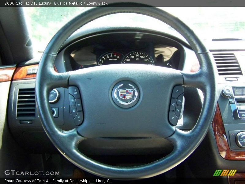 Blue Ice Metallic / Ebony Black 2006 Cadillac DTS Luxury