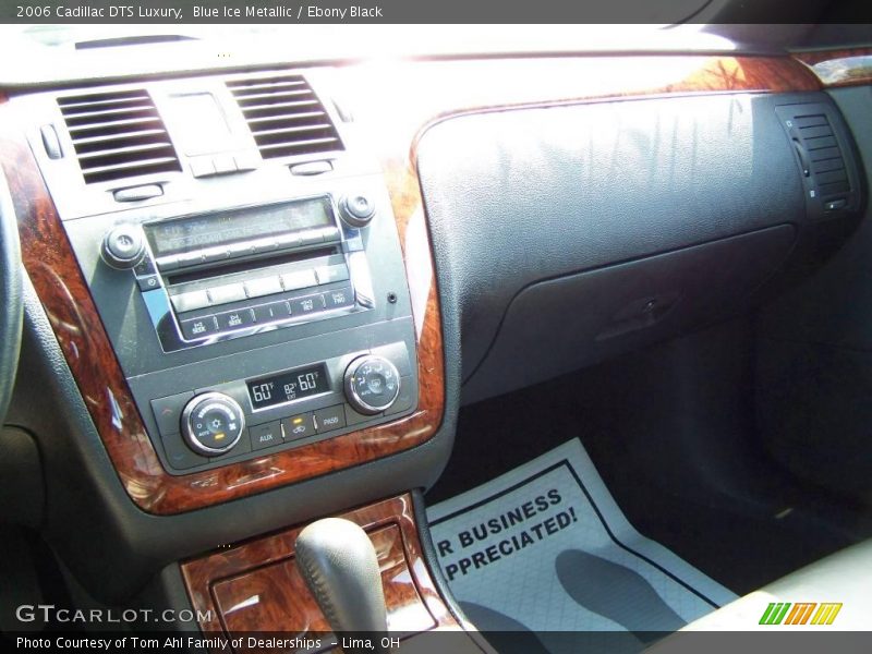 Blue Ice Metallic / Ebony Black 2006 Cadillac DTS Luxury