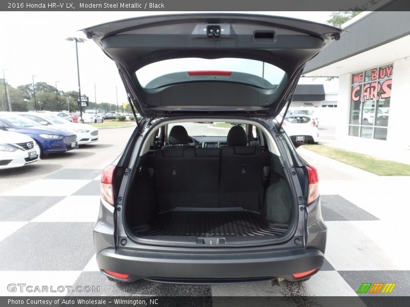 Modern Steel Metallic / Black 2016 Honda HR-V LX