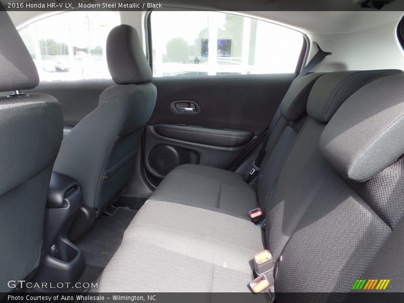 Modern Steel Metallic / Black 2016 Honda HR-V LX