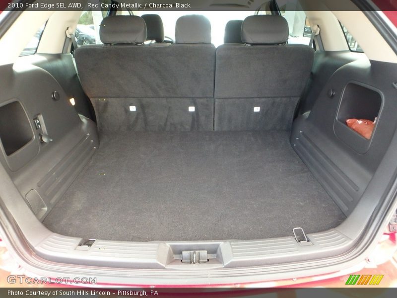 Red Candy Metallic / Charcoal Black 2010 Ford Edge SEL AWD