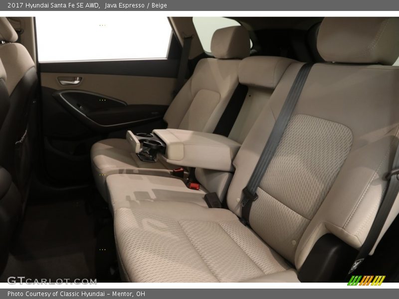 Java Espresso / Beige 2017 Hyundai Santa Fe SE AWD