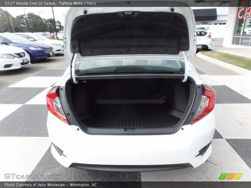 Taffeta White / Ivory 2017 Honda Civic LX Sedan
