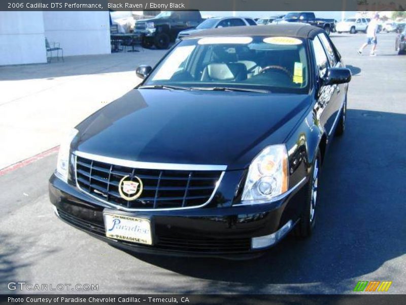 Black Raven / Ebony Black 2006 Cadillac DTS Performance