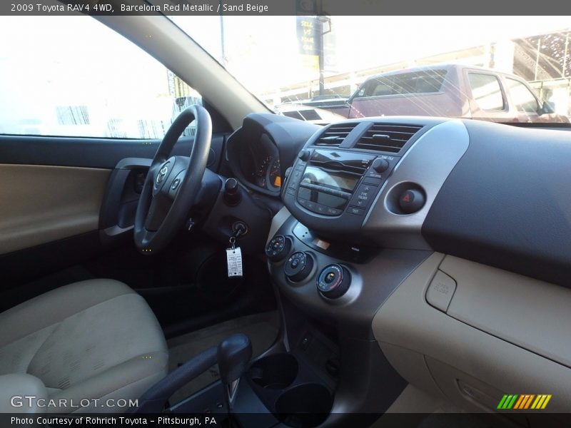 Barcelona Red Metallic / Sand Beige 2009 Toyota RAV4 4WD