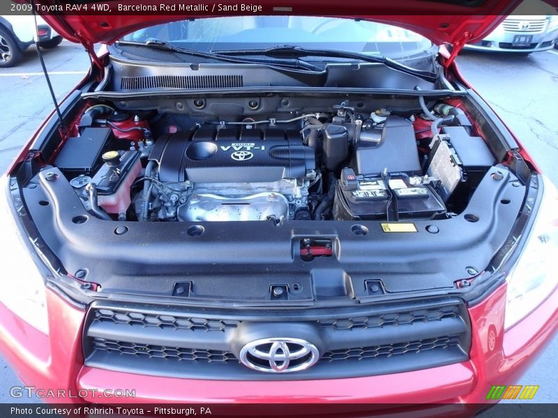 Barcelona Red Metallic / Sand Beige 2009 Toyota RAV4 4WD