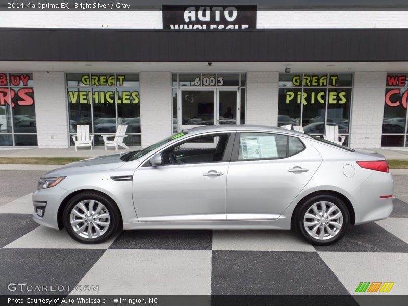 Bright Silver / Gray 2014 Kia Optima EX
