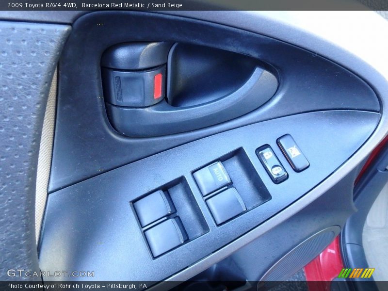 Barcelona Red Metallic / Sand Beige 2009 Toyota RAV4 4WD