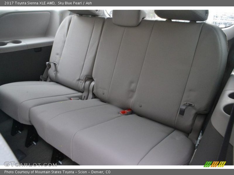Sky Blue Pearl / Ash 2017 Toyota Sienna XLE AWD