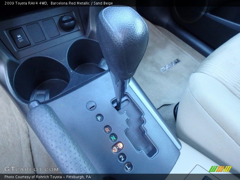 Barcelona Red Metallic / Sand Beige 2009 Toyota RAV4 4WD