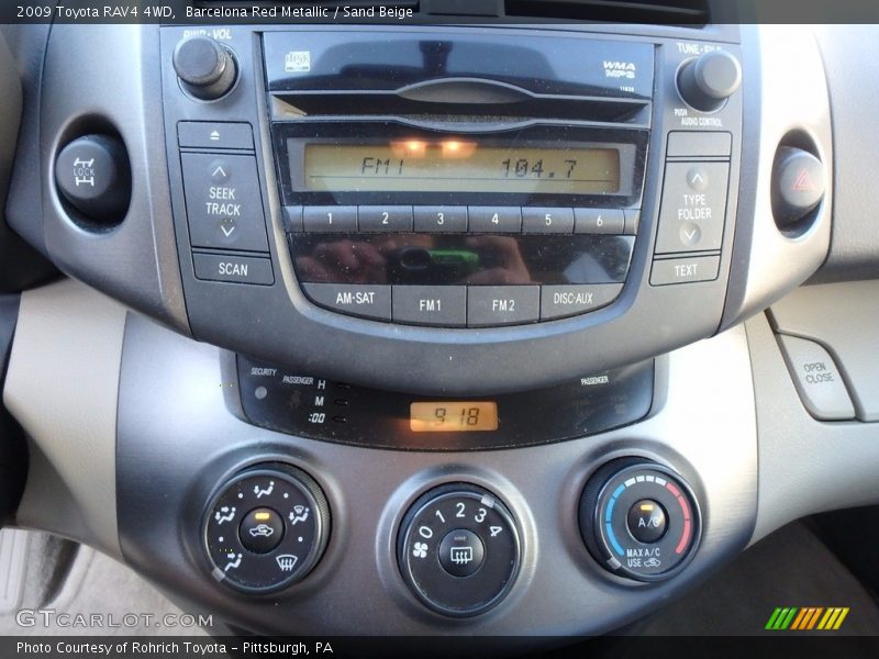 Barcelona Red Metallic / Sand Beige 2009 Toyota RAV4 4WD