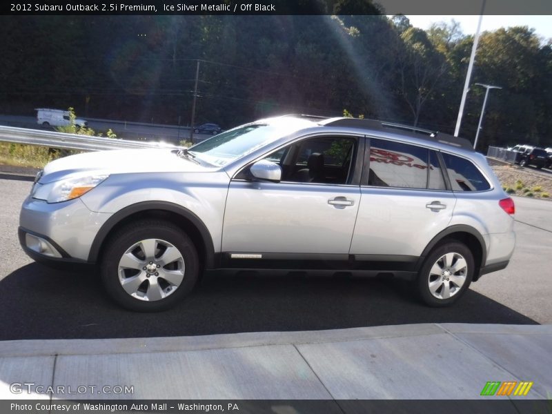 Ice Silver Metallic / Off Black 2012 Subaru Outback 2.5i Premium