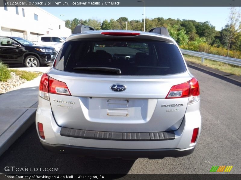 Ice Silver Metallic / Off Black 2012 Subaru Outback 2.5i Premium