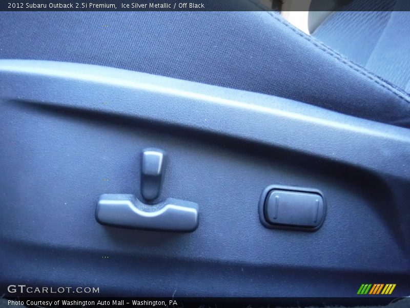 Ice Silver Metallic / Off Black 2012 Subaru Outback 2.5i Premium