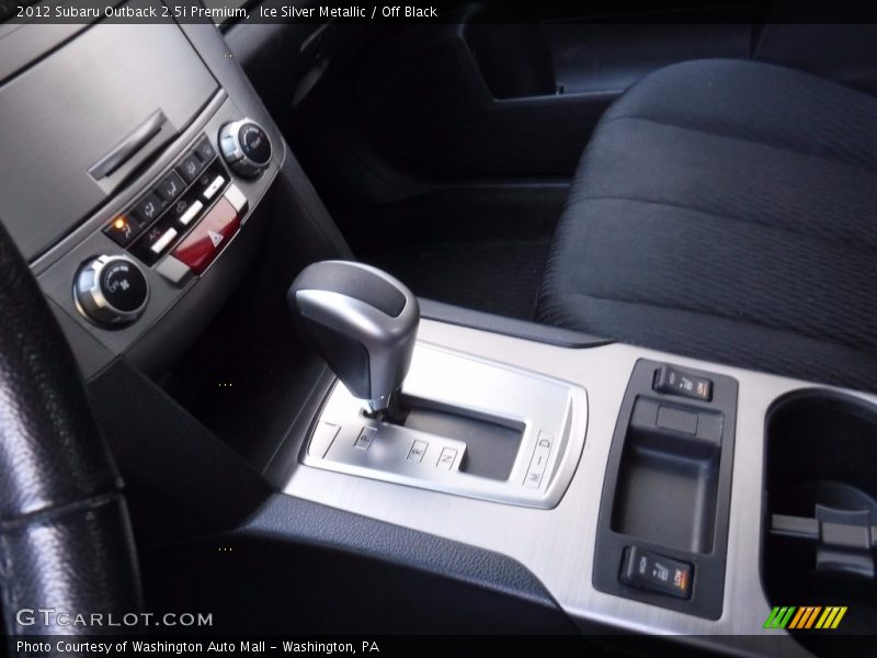 Ice Silver Metallic / Off Black 2012 Subaru Outback 2.5i Premium