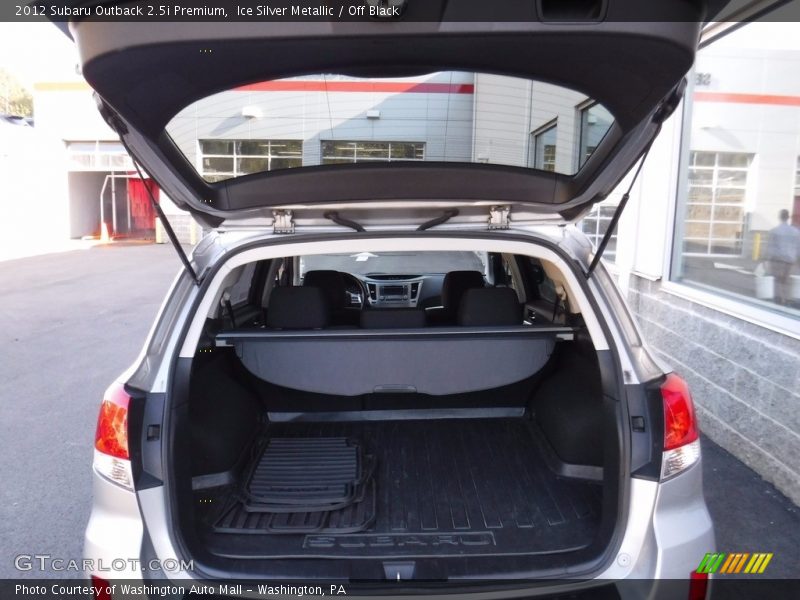 Ice Silver Metallic / Off Black 2012 Subaru Outback 2.5i Premium