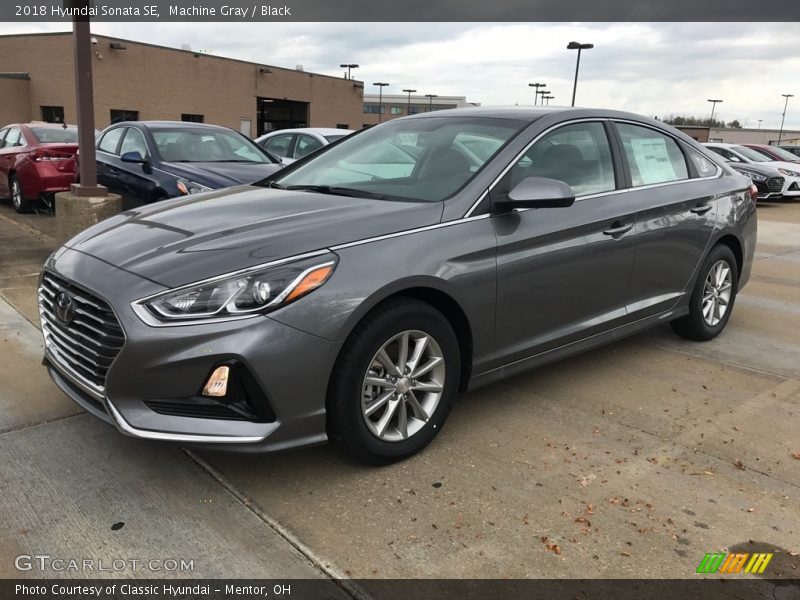Machine Gray / Black 2018 Hyundai Sonata SE