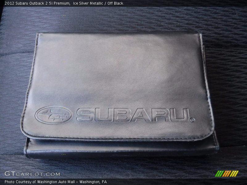 Ice Silver Metallic / Off Black 2012 Subaru Outback 2.5i Premium