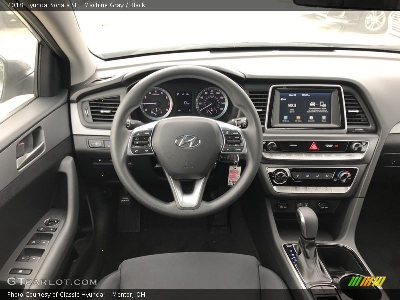 Machine Gray / Black 2018 Hyundai Sonata SE