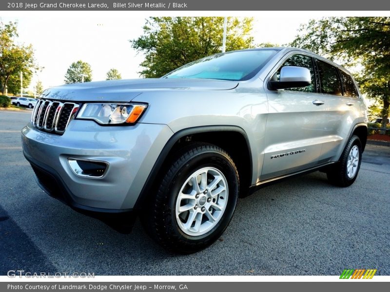 Billet Silver Metallic / Black 2018 Jeep Grand Cherokee Laredo