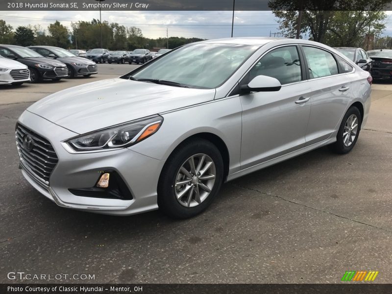 Symphony Silver / Gray 2018 Hyundai Sonata SE