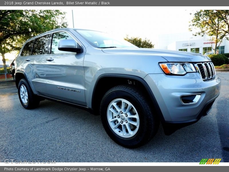 Billet Silver Metallic / Black 2018 Jeep Grand Cherokee Laredo